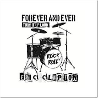 eric clapton forever and ever Posters and Art